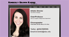 Desktop Screenshot of dancebykdb.com